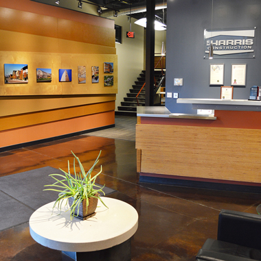 EM Harris Office Lobby